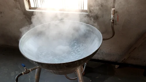 Khoya Mawa Making Ma