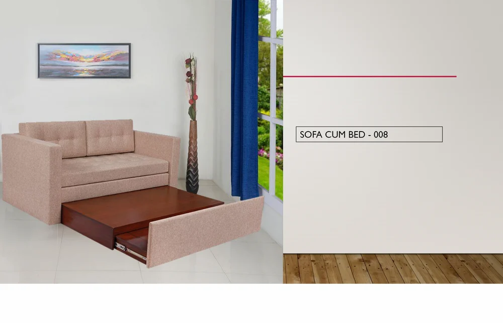 Wooden Sofa Cum Bed