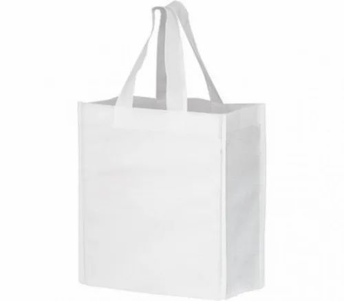  Get More Photos Interested in this product? Get Best Quote White Loop Handle Non Woven Bag