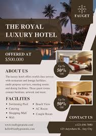 Hotel Advertising Pamphlet