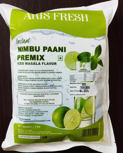 Instant Nimbu Paani Premix ( Masala Flavour )