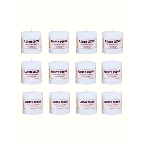 White Pillar Candles