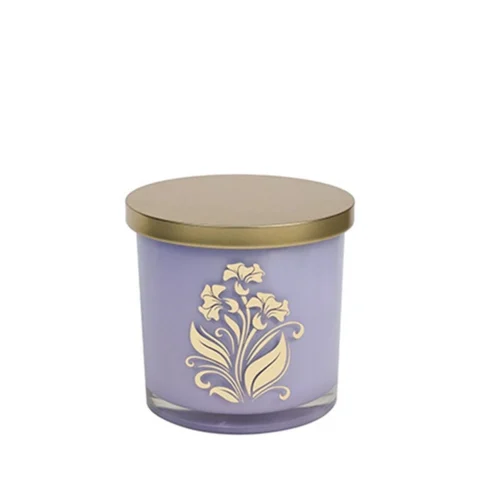Glass Candle Jar Wit