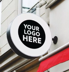 Logo Sign Board