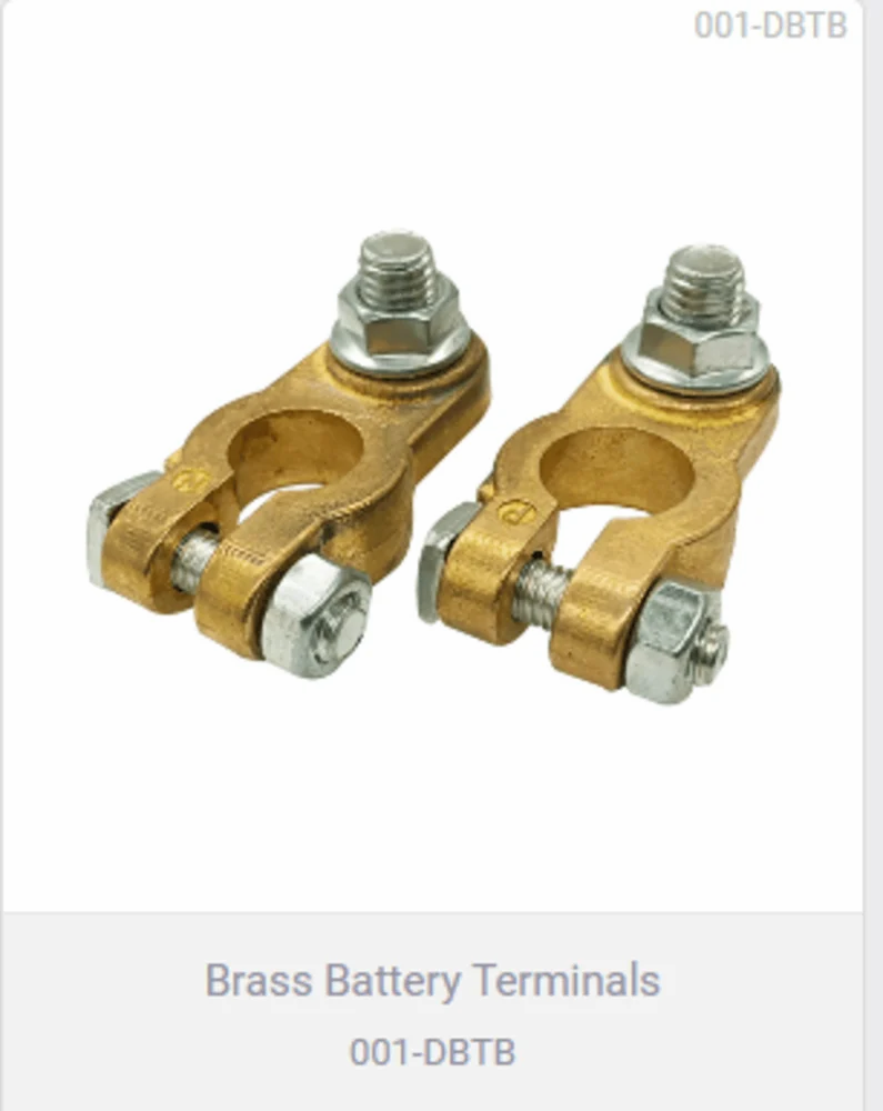 Brass Battery Termin
