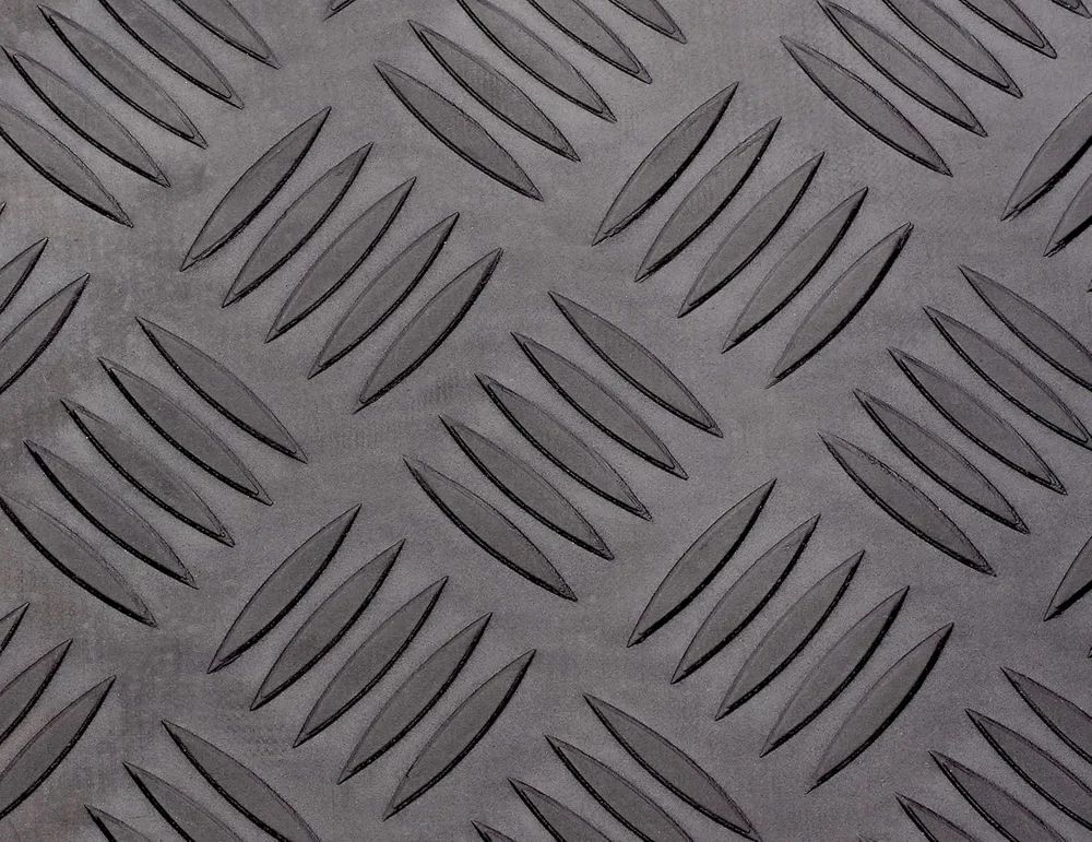 3mm Black Rubber Flo