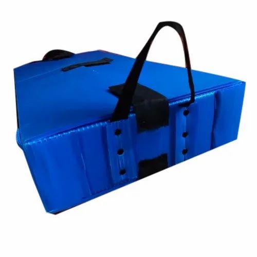 Blue Corrugated Box
