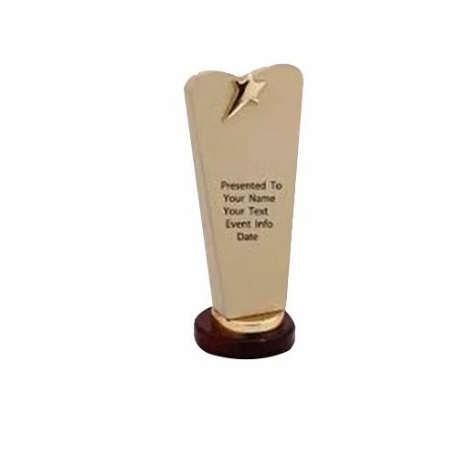 Carved Wooden Trophy
