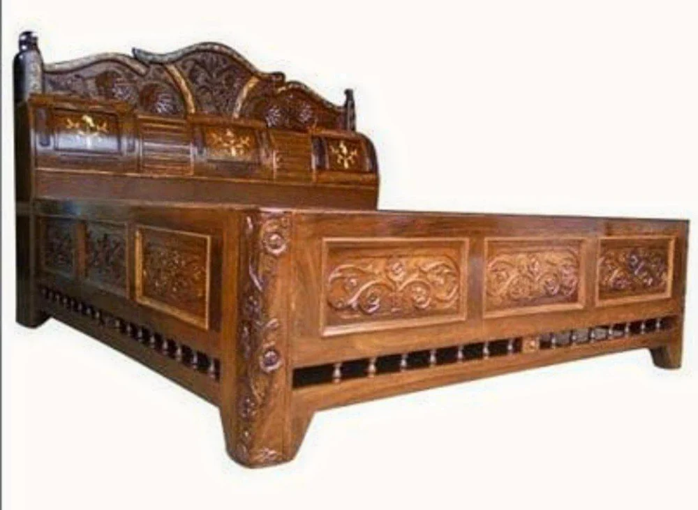 Wooden Double Bed