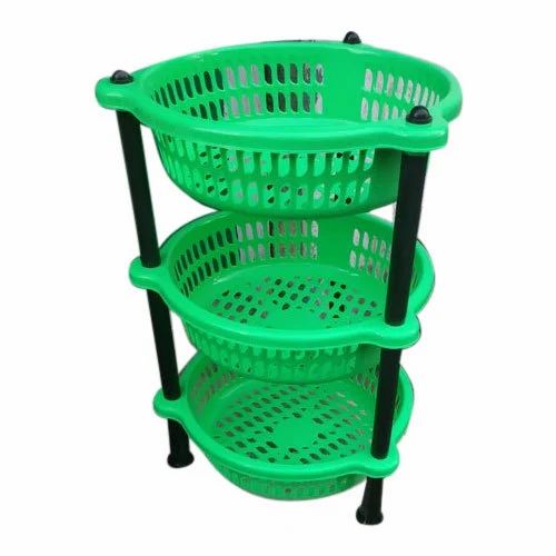 Plastic Basket Rack