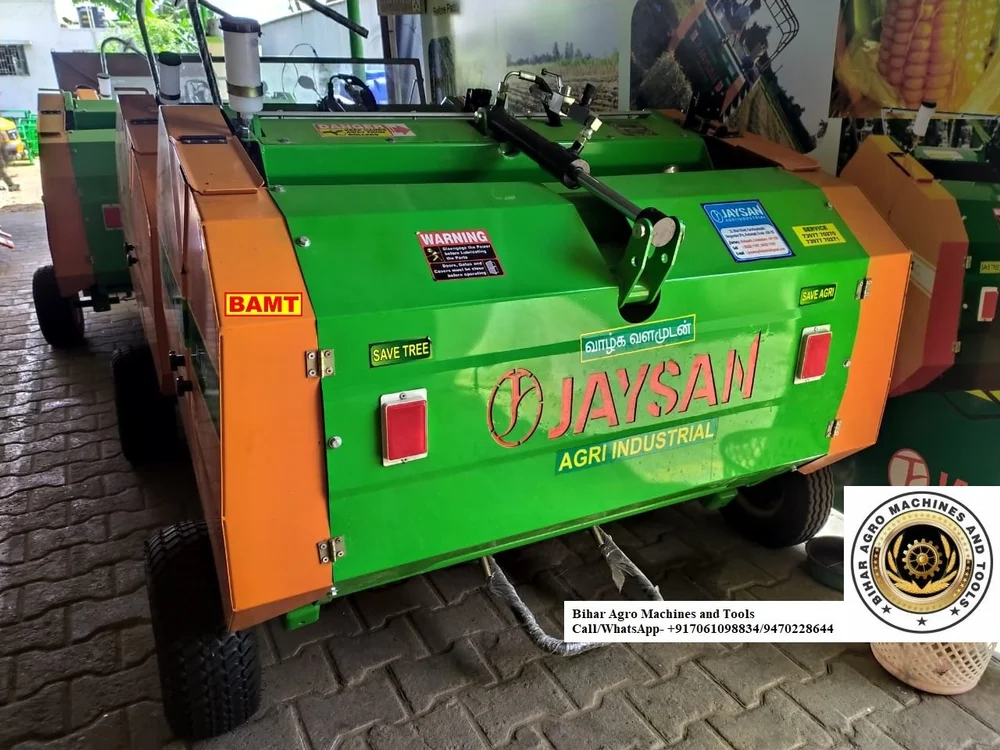 Round Straw Baler