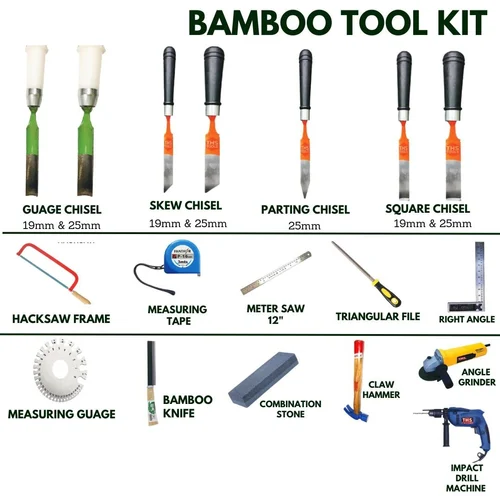 Bamboo Hand Tool Kit