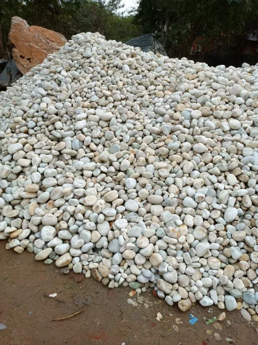 White Natural Pebble