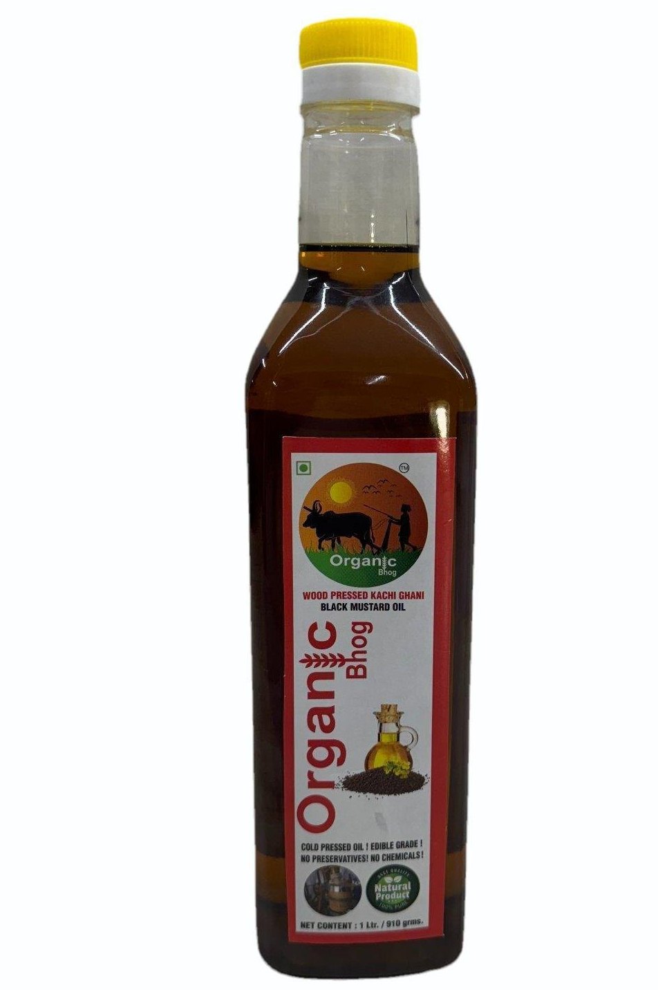 1 litre organic black mustard oil