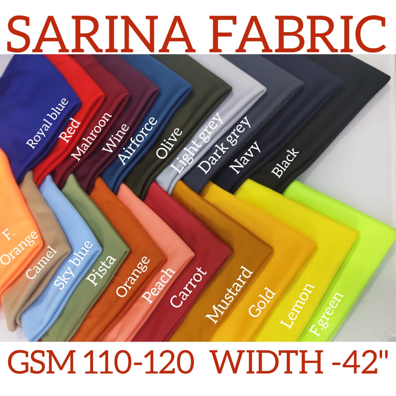 Sarina Lycra Fabric 