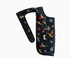 Black Printed Dog Ja