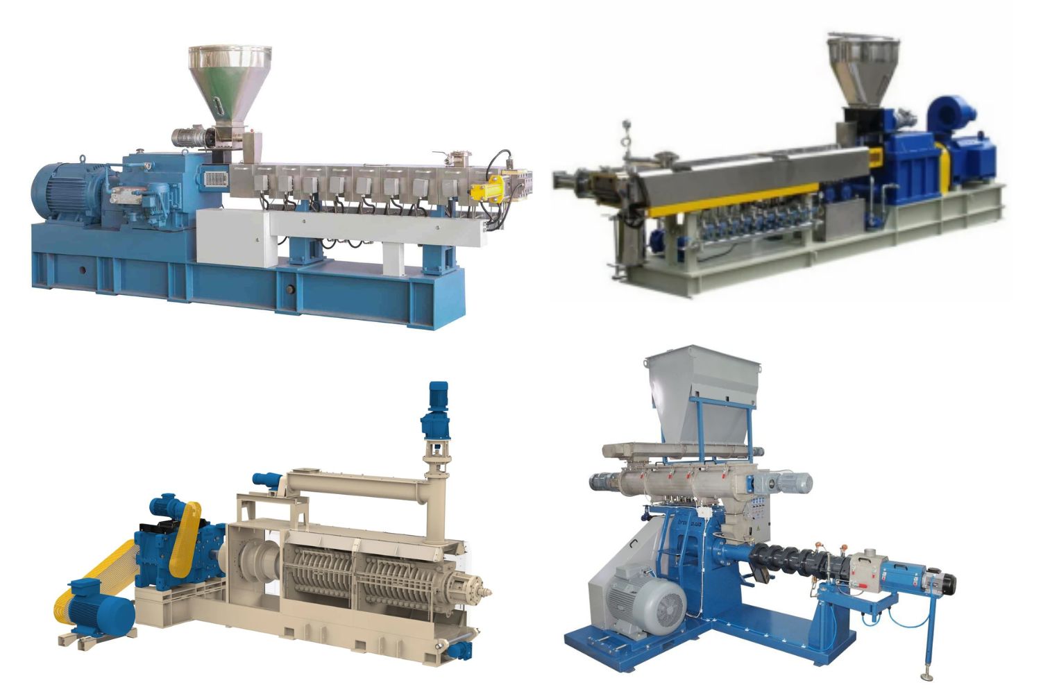 Extraction Plants and Extruder..