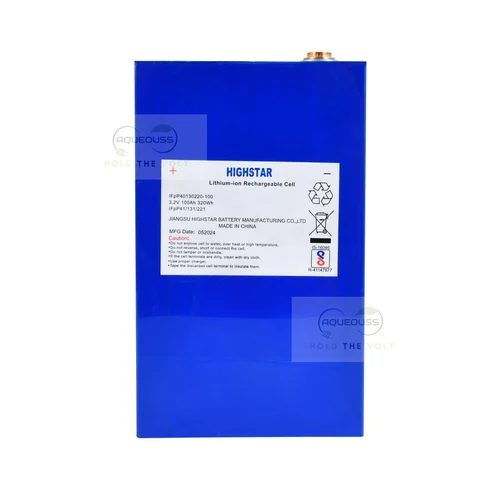 Highstar A Grade 3.2V 100Ah Prismatic LiFePO4 Battery