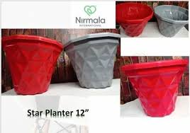Star flower pot