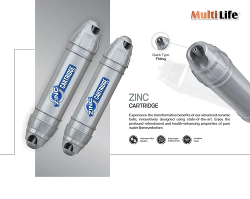 ZINC FILTER CARTREG