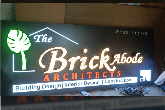 Acrylic Collar LED Letter