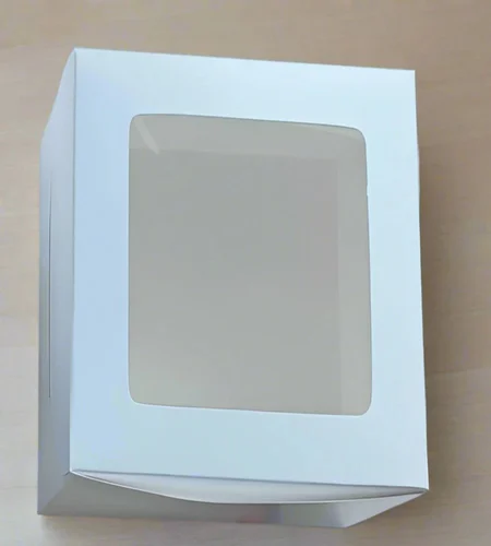 White Cake Box