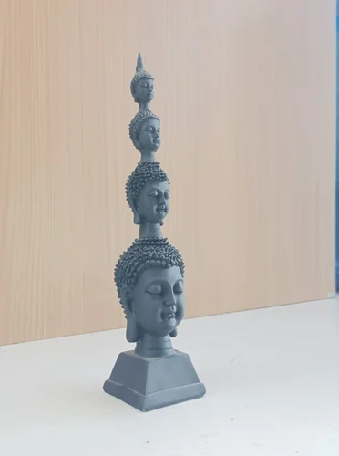  Get More Photos Interested in this product? Get Best Quote Resin 4 Buddha Head Statue