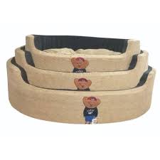 Beige Waterproof Dog Bed
