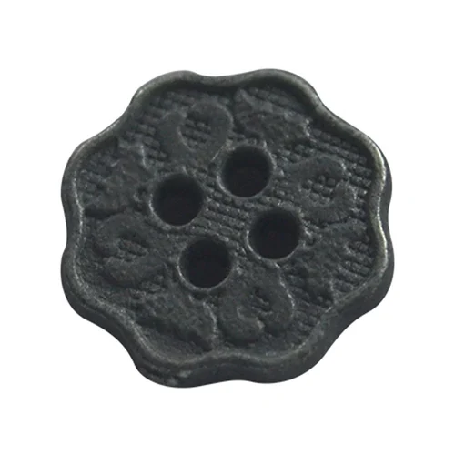 Black Metal Flower B