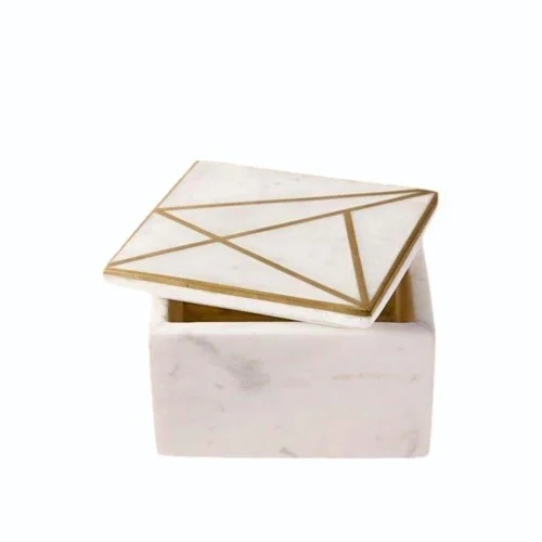 Brass Inlay Marble B