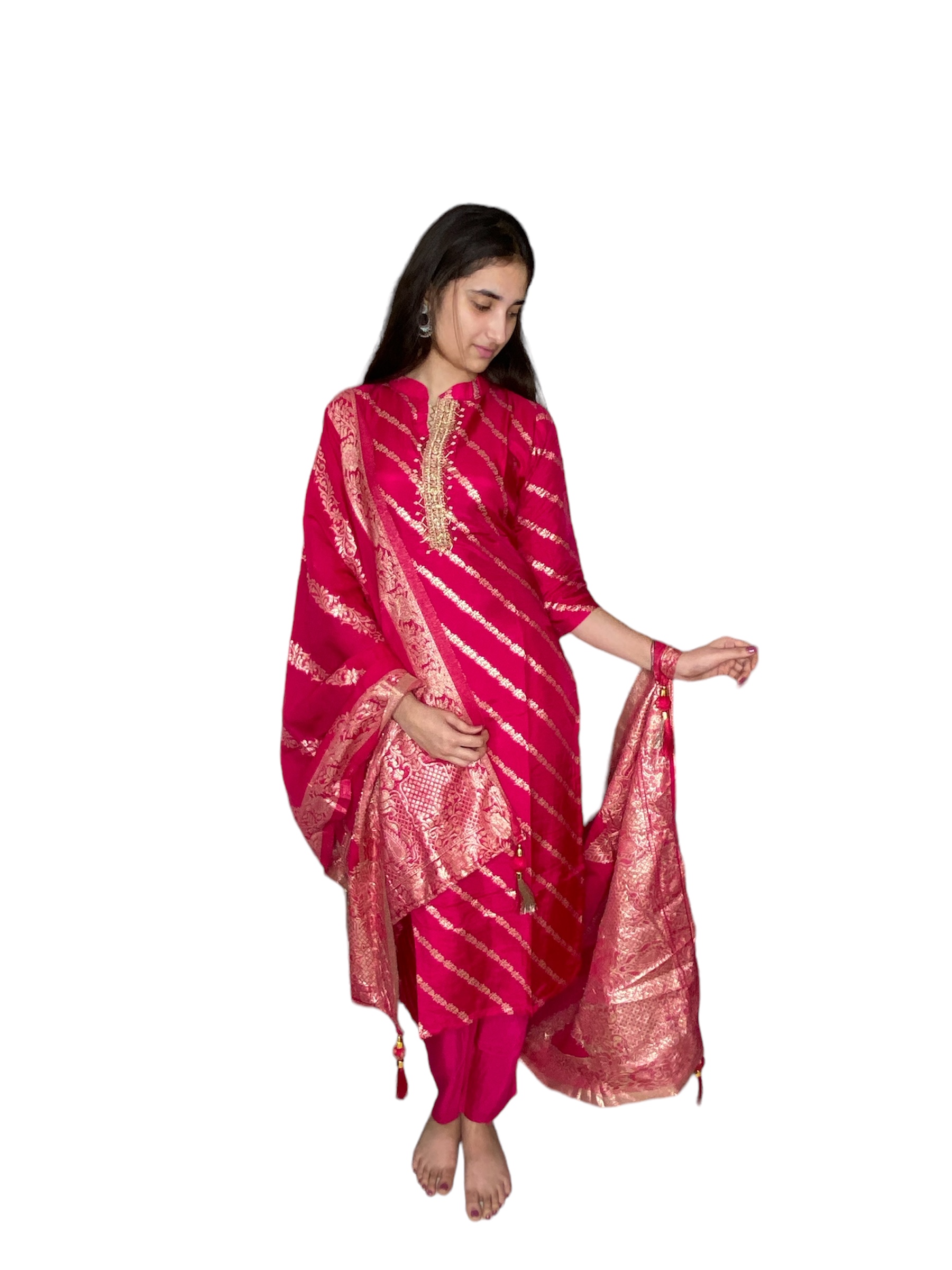 Women’s Chanderi wit