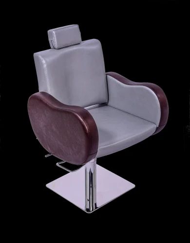 Silver PU Leather Sa