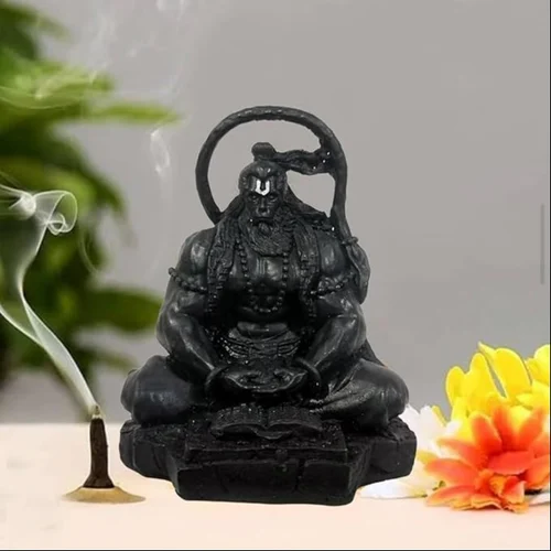Black Hanuman Idol S