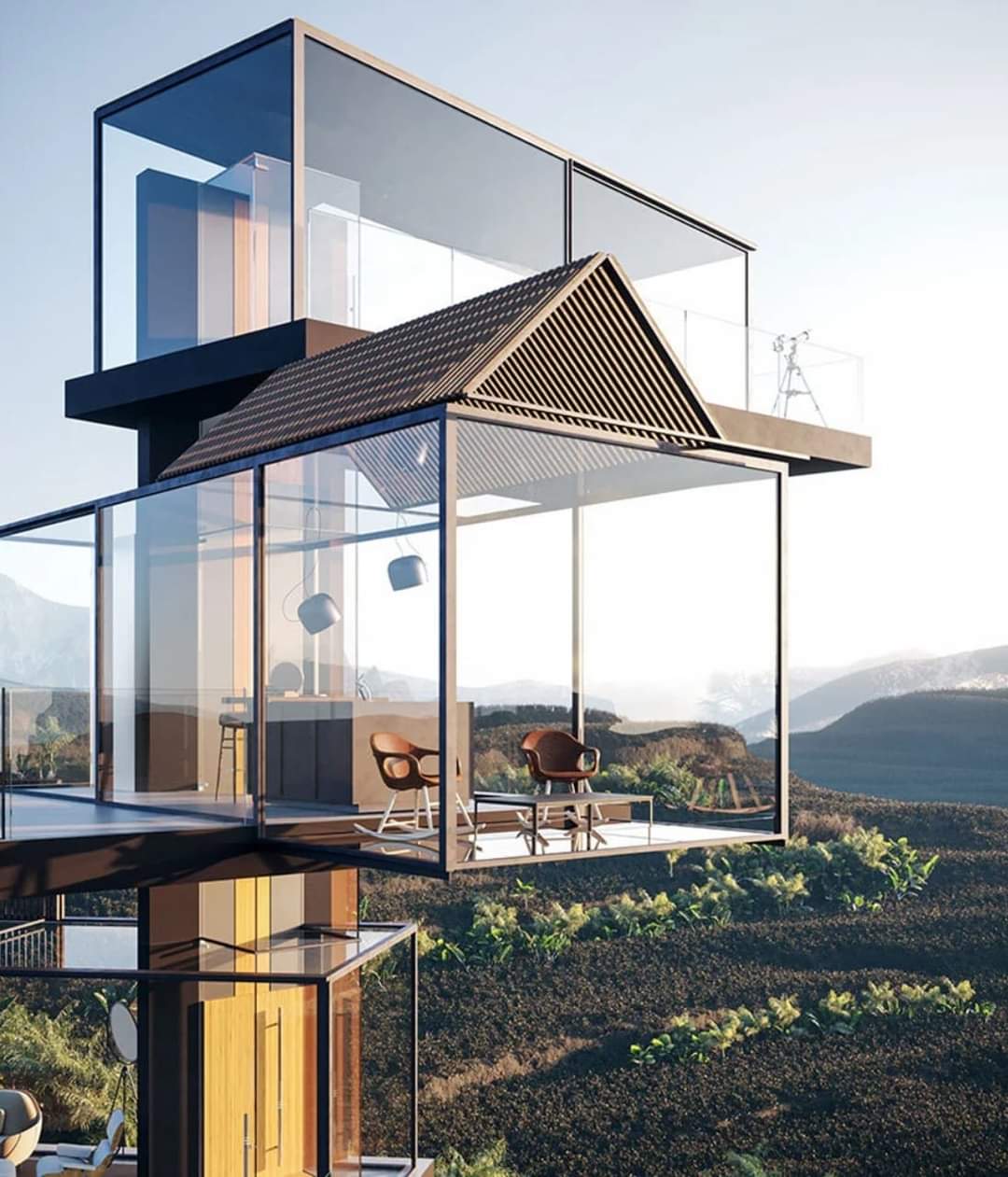 Glass Partition