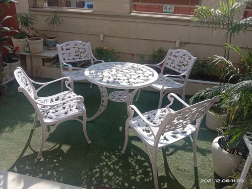 White Cast Aluminium