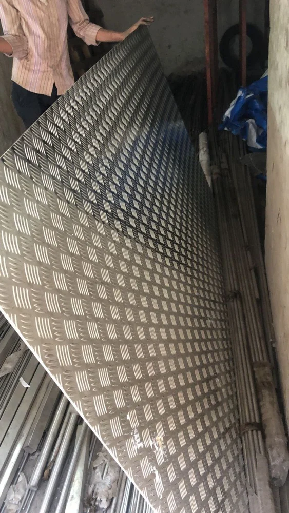 Aluminium Checkered 