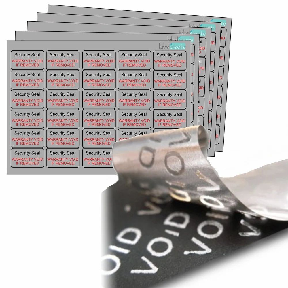 Security Labels/Void