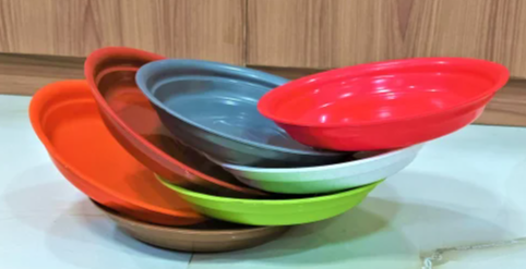 5 Inch Plastic Round