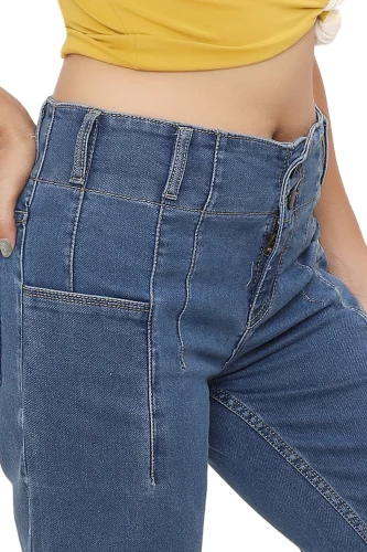 Womens Mom Fit Jeans