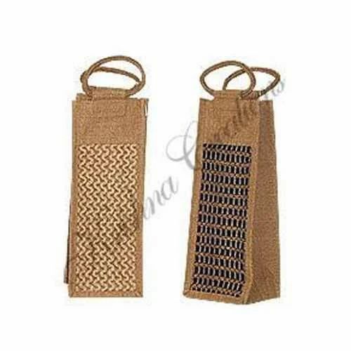 Jute Bag - Bottle Wi