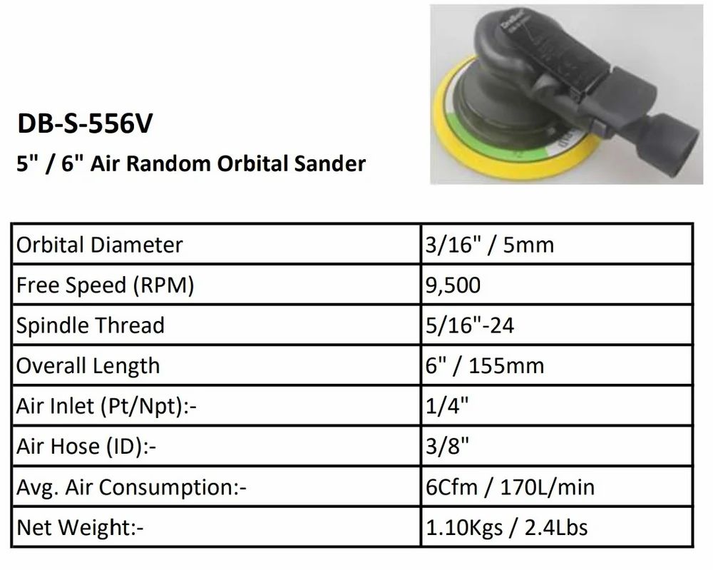 Air Orbital Sander