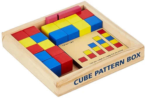 Wooden Cubes Pattern