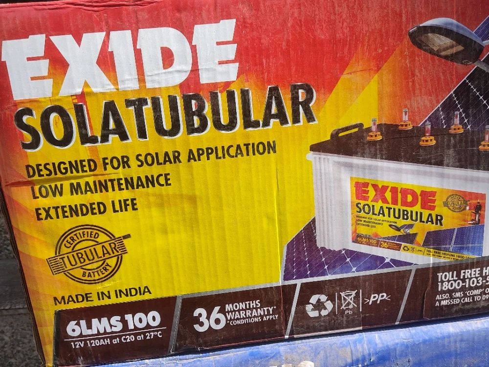 Exide Solar Battery