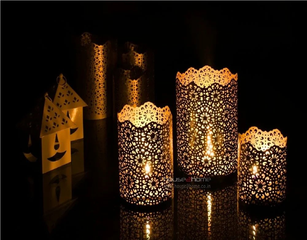 Lace Candle Holder