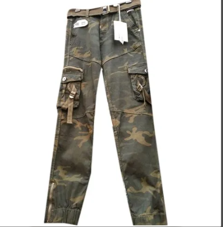 Mens Camouflage Carg