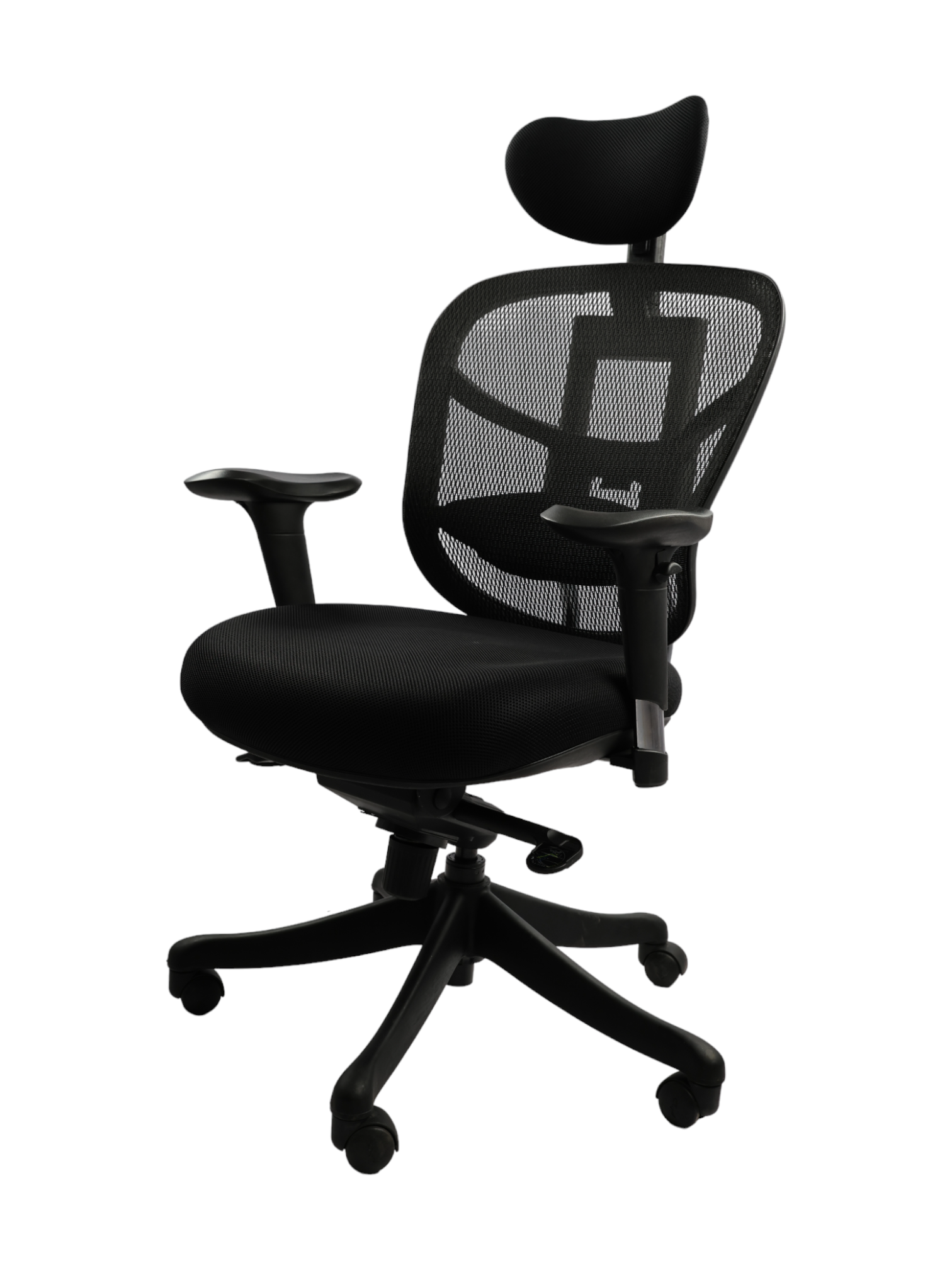 Ergonomic Mesh Office Chair with Adjustable Headrest & Lumbar Support