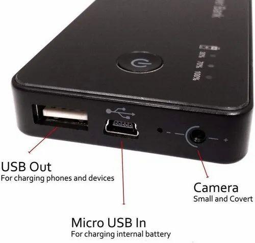 Power Bank Spy Camer