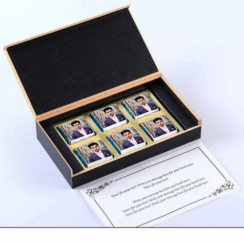 6 Piece Birthday Custom Corporate Chocolate