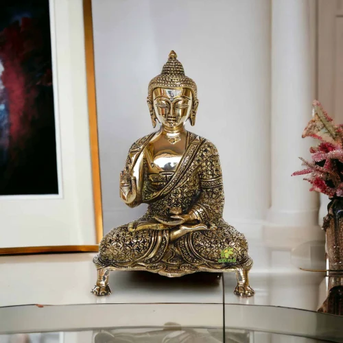 Blessing Brass Buddh