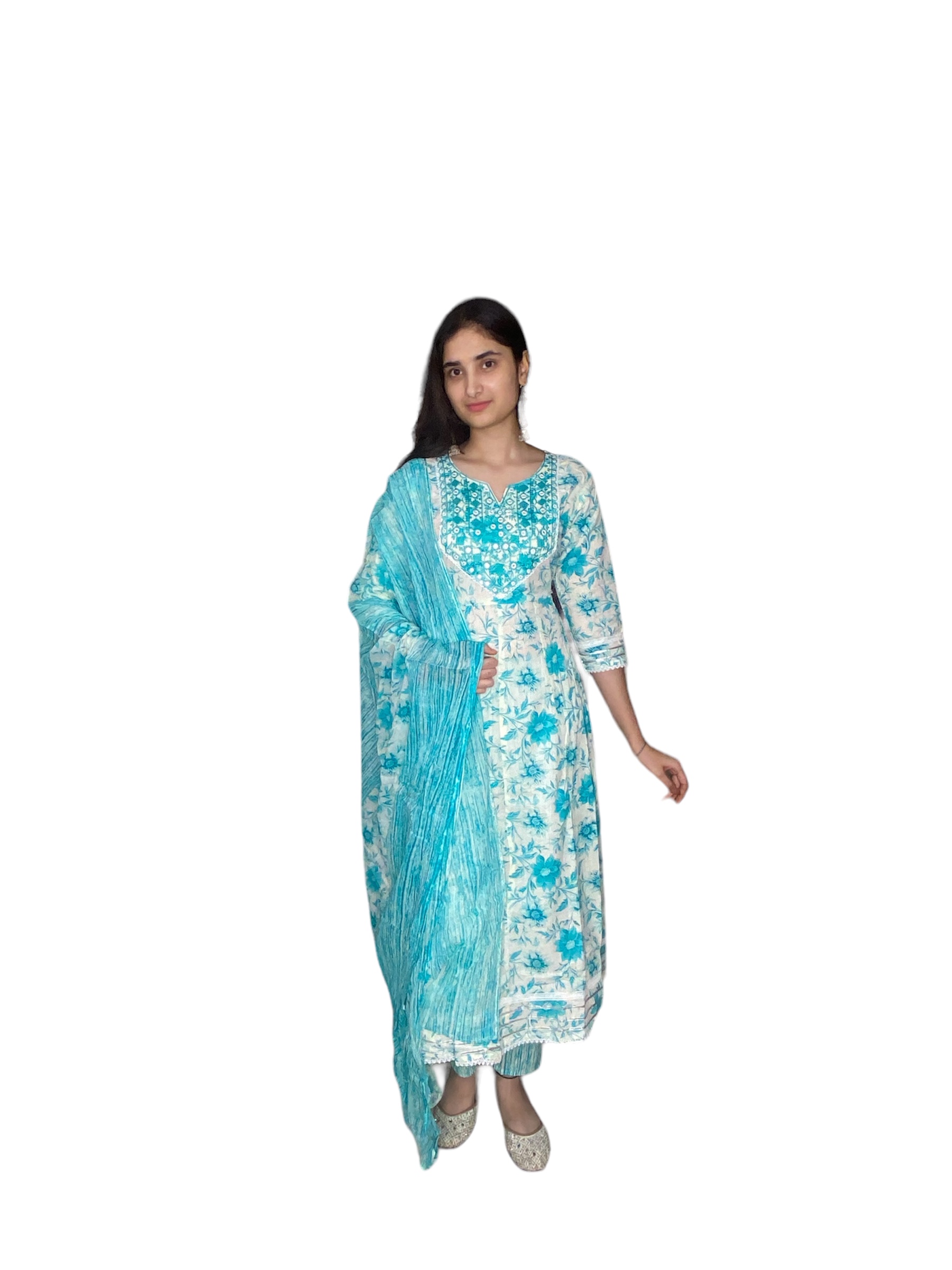 Women Anarkali Cotto